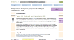 Desktop Screenshot of greenash.net.au
