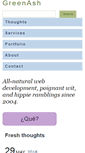 Mobile Screenshot of greenash.net.au